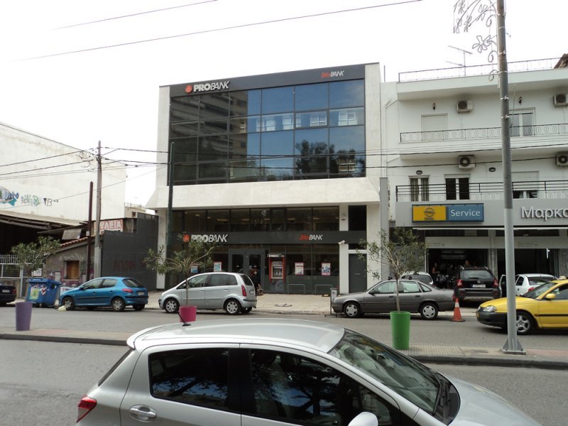 Probank bank, at Peristeri, Athens